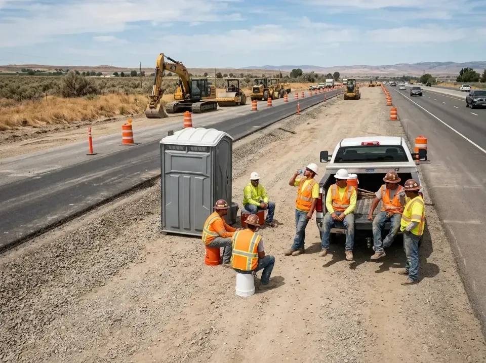 highway-road-construction-crew-007 — frequently asked questions, Porta Potty and Restroom Rentals in Milpitas, CA